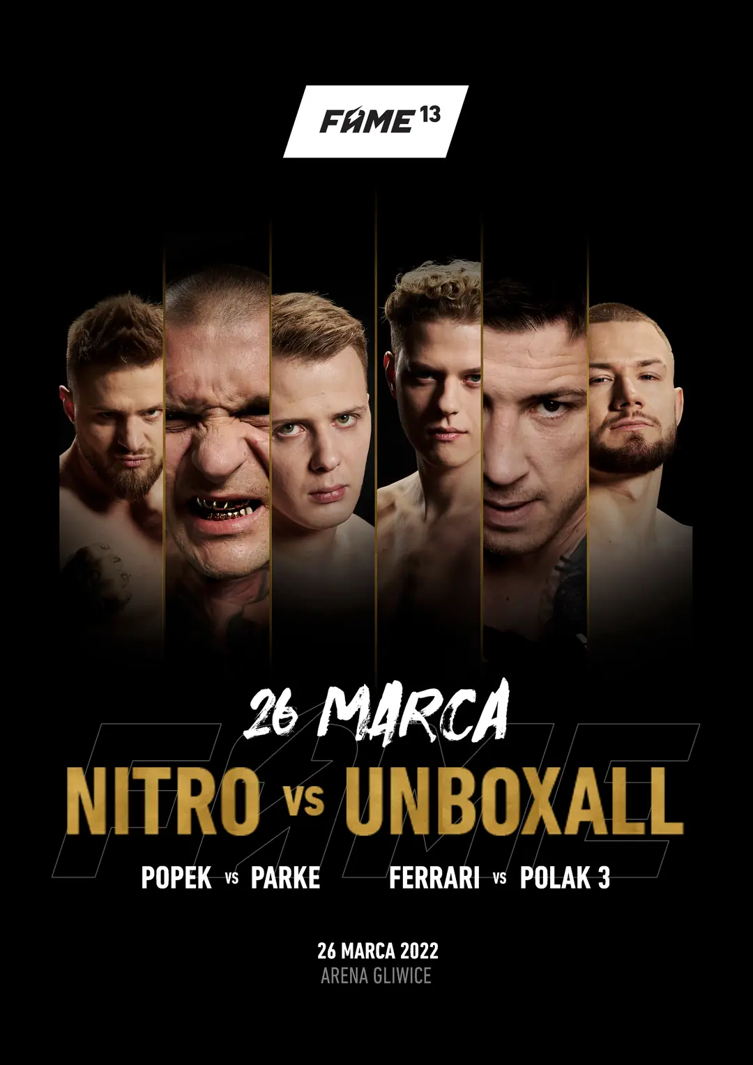 FAME 13: Nitro vs. Unboxall – plakat