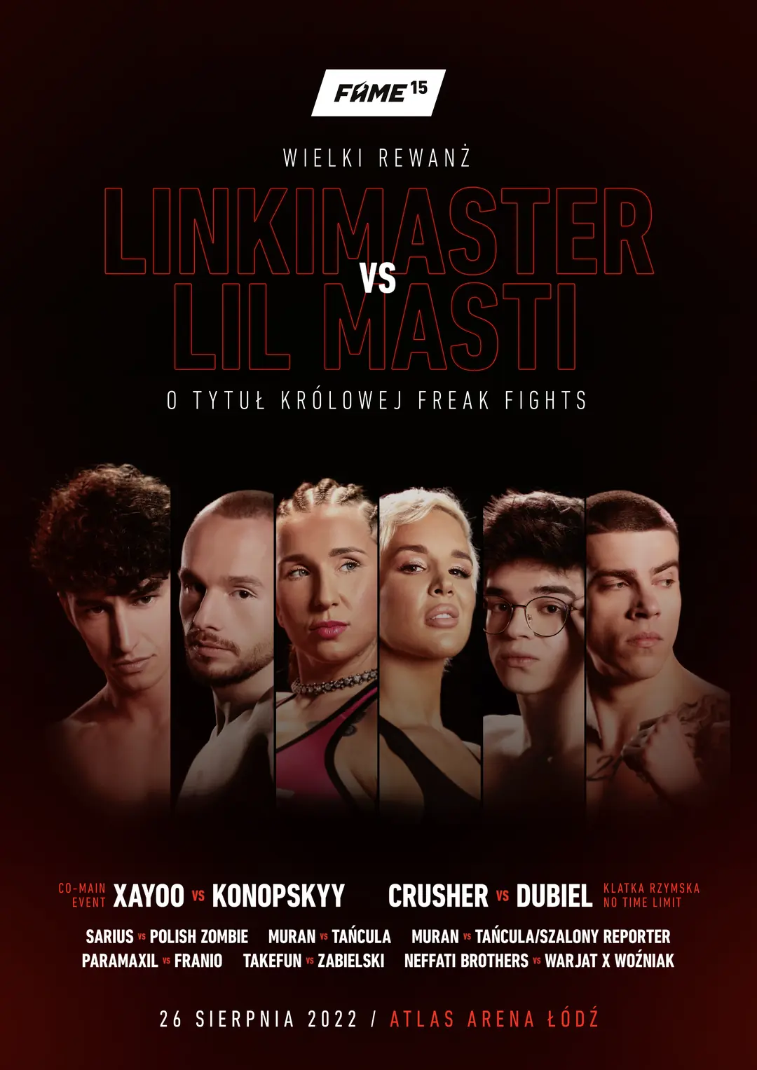 FAME 15: Zemsta – plakat